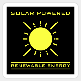 Solar Powered Sticker